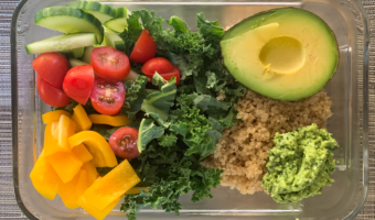 Kale and Quinoa Power Lunch Bowls